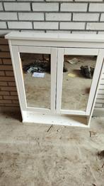 badkamerkastje  hangkast   hemnes  ikea, Ophalen, Spiegelkast, 50 tot 100 cm, Zo goed als nieuw