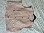 Gilet/Top van Cotton Club boucle maat L kleur roze en blauw, Ophalen, Maat 42/44 (L), Zo goed als nieuw, Roze