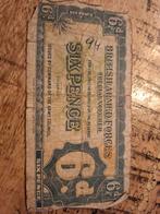 Biljet: British Armed Forces 6 Pence, Ophalen of Verzenden