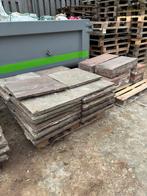 Natuursteen tegels en trapblokken zandsteen!!, Tuin en Terras, Tegels en Klinkers, Ophalen, Gebruikt