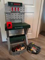 Bosch werkbank met toebehoren, Ophalen, Gebruikt