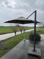 Palermo zweefparasol 250x250, Ophalen, Gebruikt, 2 tot 3 meter, Zweefparasol