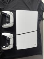 Playstation 5 Slim met 2 controllers, Spelcomputers en Games, Spelcomputers | Sony PlayStation 5, Ophalen of Verzenden, Nieuw