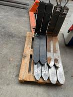 Uitschuifbare hydraulische lepels vorken fem 2—-4 sets, Doe-het-zelf en Verbouw, Ophalen, Gebruikt
