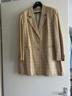 Dameskostuum maat 46 - 48 van Gotz beige geruit, Ophalen of Verzenden, Zo goed als nieuw, Maat 46/48 (XL) of groter, Beige