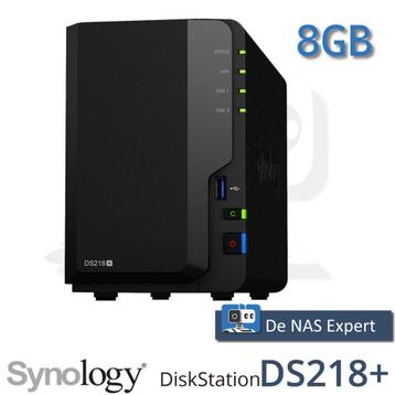 NAS Synology DS218+ 8GB refurbished beschikbaar voor biedingen