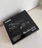 Canon Powershot g7x mark iii nieuw, Ophalen, Zo goed als nieuw, Waterkoeling