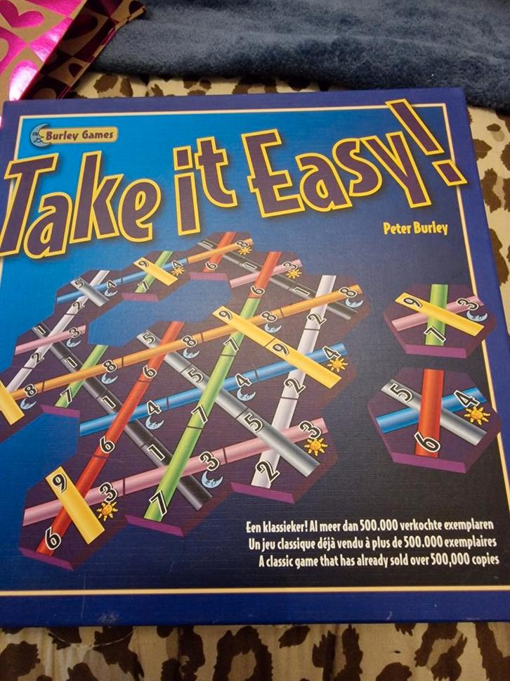 Take it Easy! & Ezeltje Strek Je!, Hobby en Vrije tijd, Gezelschapsspellen | Bordspellen, Gebruikt, Een of twee spelers, Drie of vier spelers