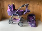 Poppenwagen/buggy paars, Ophalen, Gebruikt, Babypop