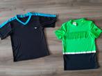 Twee mooie nieuwe jongens sportshirt (maat 140), Ophalen of Verzenden, Zo goed als nieuw, Jongen, Sport- of Zwemkleding