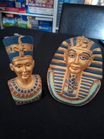 2 Egyptische beeldjes, Ophalen of Verzenden, Zo goed als nieuw
