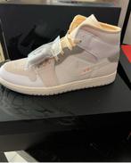 Nike air Jordan 1 mid SE craft inside out white grey (47), Nieuw, Ophalen of Verzenden, Wit, Sneakers of Gympen