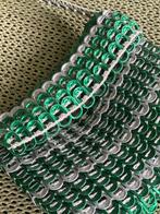 Heineken Blikjes Tasje - Handgemaakt, Ophalen of Verzenden, Zo goed als nieuw, Overige kleuren, Schoudertasje