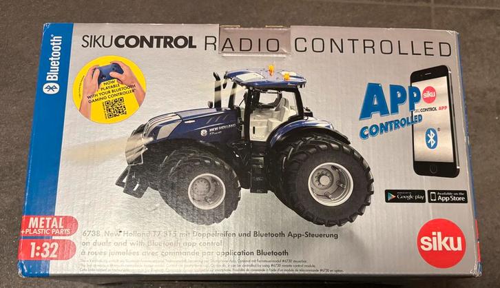 Siku Control New Holland T7.315 - Nieuw in doos!, Kinderen en Baby's, Speelgoed | Speelgoedvoertuigen, Nieuw, Afstandsbediening