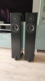 Totem Forest, black ash met claws, Audio, Tv en Foto, Luidsprekers, Gebruikt, 120 watt of meer, Front, Rear of Stereo speakers