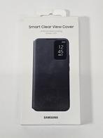 Samsung Galaxy S22 Plus Clear View Cover Zwart, Overige modellen, Frontje of Cover, Ophalen of Verzenden, Zo goed als nieuw