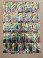 25 VMAX rainbow kaarten, Hobby en Vrije tijd, Verzamelkaartspellen | Pokémon, Verzenden, Zo goed als nieuw, Meerdere kaarten, Foil