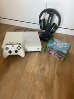 X-Box one S met controller , headset en 6 games, Xbox One S, Ophalen of Verzenden, Met 1 controller, 500 GB