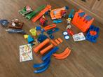 Grote set Hotwheels banen incl Super Mario-onderdelen, Gebruikt, Onderdelen, Ophalen of Verzenden, Zelf te bouwen