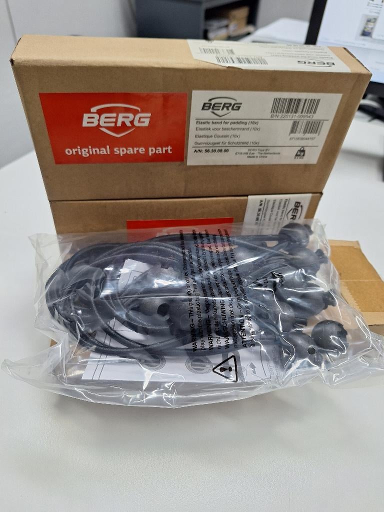 Berg elastiek voor beschermrand trampoline (10x), Ophalen of Verzenden, Nieuw