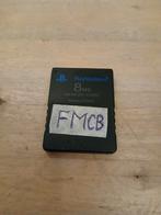 PS2 Memory Card zwart met FMCB free mc boot, Zwart, Ophalen of Verzenden, Zo goed als nieuw, Zonder controller