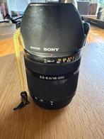 Sony lens 18-200, Audio, Tv en Foto, Fotografie | Lenzen en Objectieven, Ophalen, Gebruikt, Telelens, Zoom