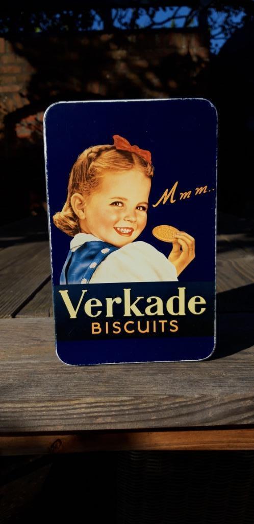 Verkade koekblik, Verzamelen, Blikken, Gebruikt, Koek(jes), Verkade, Ophalen