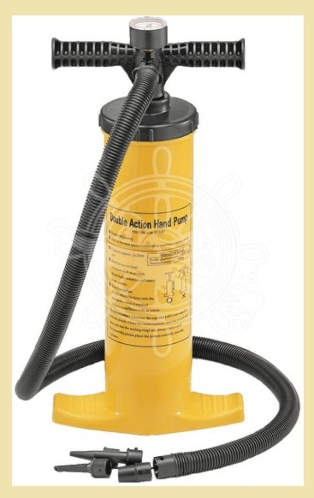 6644657 Luchtpomp 4L. met manometer voor rubberboot. € 29,95, Watersport en Boten, Accessoires en Onderhoud, Nieuw, Overige typen