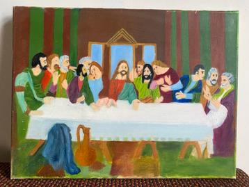 Schilderij naar Het Laatste Avondmaal van Leonardo da Vinci beschikbaar voor biedingen