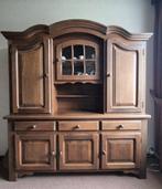 Donkerbruin massief eiken kast, Antiek en Kunst, Antiek | Meubels | Kasten, Ophalen