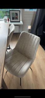 2 eetkamerstoelen beige, Huis en Inrichting, Stoelen, Ophalen, Nieuw, Overige kleuren, Twee