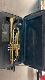 Trompet Stagg 77-TCB, Muziek en Instrumenten, Blaasinstrumenten | Trompetten, Ophalen, Zo goed als nieuw, Bes-trompet