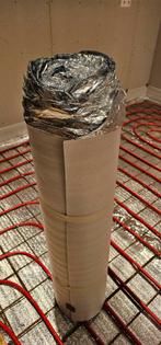 Aluminium ondervloer, 3mm isolatie, met rand, Ophalen, 15 m² of meer, Folie