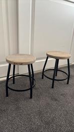 Twee leuke kinderkrukjes, Ophalen, Zo goed als nieuw, Hout