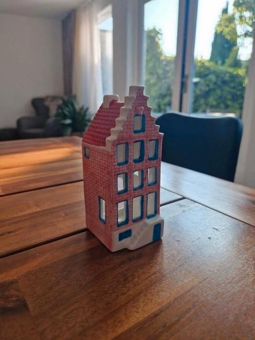 delfts blauw Curacao huisje theelichthouder, Antiek en Kunst, Antiek | Keramiek en Aardewerk, Ophalen