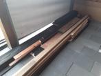 Hout : vuren, douglas zwart  en harthout., Ophalen, Minder dan 25 mm, Zo goed als nieuw, Plank