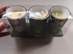 3 stuks kaarsen nieuw in de doos, Huis en Inrichting, Woonaccessoires | Kandelaars en Kaarsen, Nieuw, Ophalen