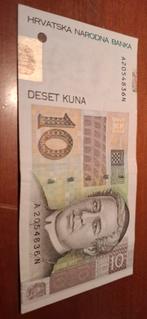Gebruikt bankbiljet uit Kroatië 10 Kuna van 2001, Ophalen of Verzenden, Overige landen, Los biljet