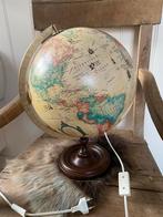 Vintage verlichte wereldbol, Scanglobe Type X, Huis en Inrichting, Woonaccessoires | Wereldbollen, Ophalen of Verzenden, Verlicht