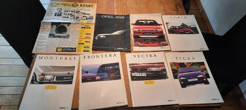 Opel Folders, 1985-1990, Boeken, Auto's | Folders en Tijdschriften, Zo goed als nieuw, Opel, Ophalen of Verzenden