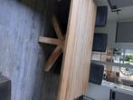 handgemaakte eettafel, Huis en Inrichting, Tafels | Eettafels, Ophalen, Gebruikt, 50 tot 100 cm, Vijf personen of meer