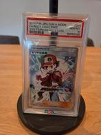 PSA 10 Red's Challenge Tag Team GX All Stars, Ophalen of Verzenden, Zo goed als nieuw, Losse kaart