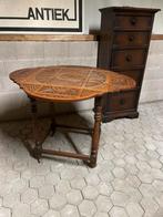 ANTIEK Mechels bridgetafel kaarttafel pokertafel bijzettafel, Ophalen