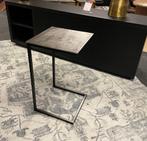 Bijzet/Laptoptafel €59,- Nickel Direct/leverbaar E-1685, Ophalen, Minder dan 50 cm, 50 tot 75 cm, #Laptoptafel#Bijzettafel#Nikkel#Salontafel#Stuntaanbieding