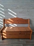 Houten Speelgoedbank met Klep, Ophalen