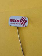 Sp 742 Vintage BIODOP Haarcreme Pin, Ophalen of Verzenden