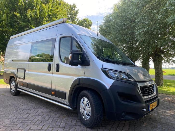 Camper - Peugeot Boxer - Y - (1e toelating 2019) 79000km, Caravans en Kamperen, Campers, Particulier, tot en met 2, Buscamper of Camperbus