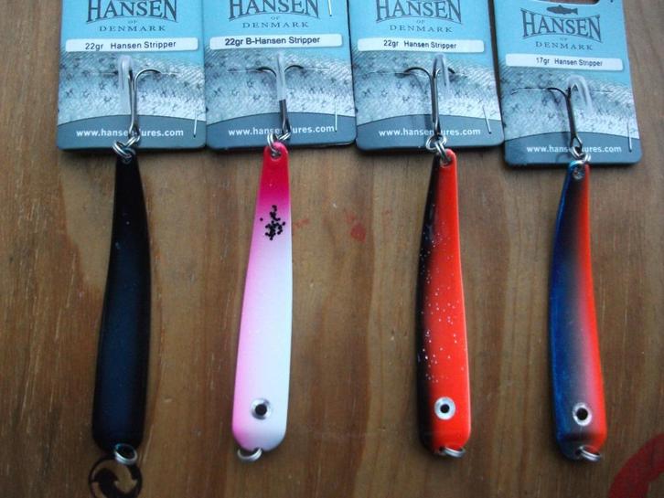 22 grams Hansen Stripper roofvis lepel / kunstaas lepel, Watersport en Boten, Hengelsport | Zeevissen, Nieuw, Overige typen, Ophalen of Verzenden