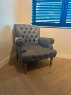 Riviera Maison Lederen Fauteuil, Ophalen, Zo goed als nieuw, 75 tot 100 cm, Leer