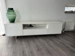 Moderne TV-dressoir - Hoogglans wit, Huis en Inrichting, Kasten | Televisiemeubels, Ophalen, Gebruikt, 200 cm of meer, Minder dan 100 cm
